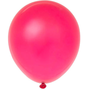 Latex Balloon 12in, Magenta 