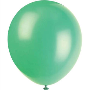Latex Balloon 12in, Emerald Green 