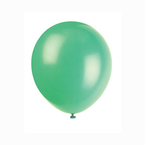 Latex Balloon 12in, Emerald Green