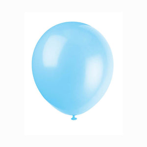 Latex Balloon 12in, Baby Blue