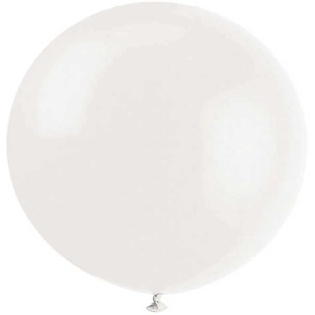 Linen White Premium Latex Balloons 36in 