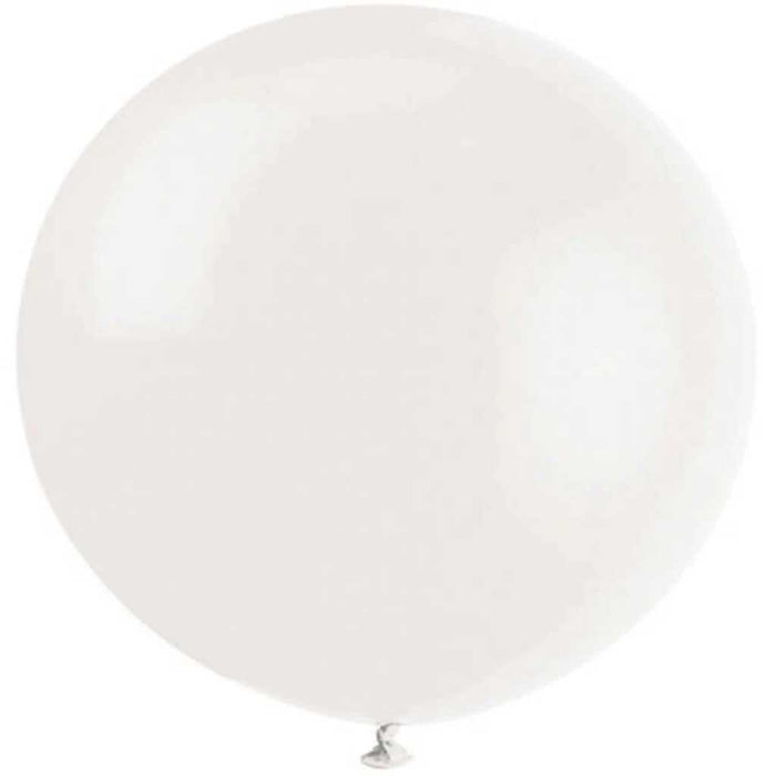 Linen White Premium Latex Balloons 36in 