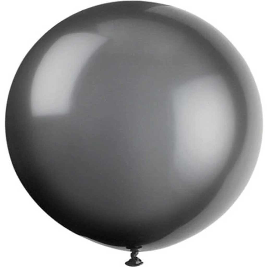 Phantom Black Premium Latex Balloons 36in 