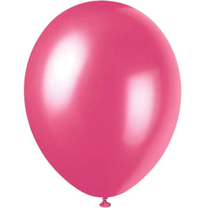 Latex Balloon 12in, Misty Rose Pearlized 