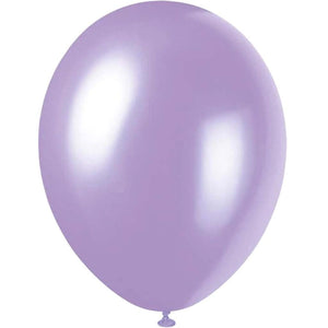 Latex Balloon 12in, Lovely Lavender Pearlized 