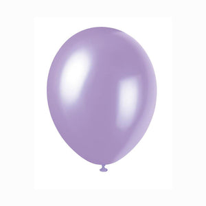 Latex Balloon 12in, Lovely Lavender Pearlized