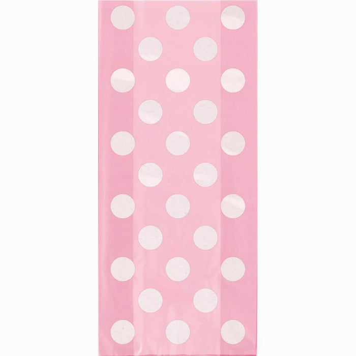 Cellophane Bags 20ct, Lovely Pink Dots 