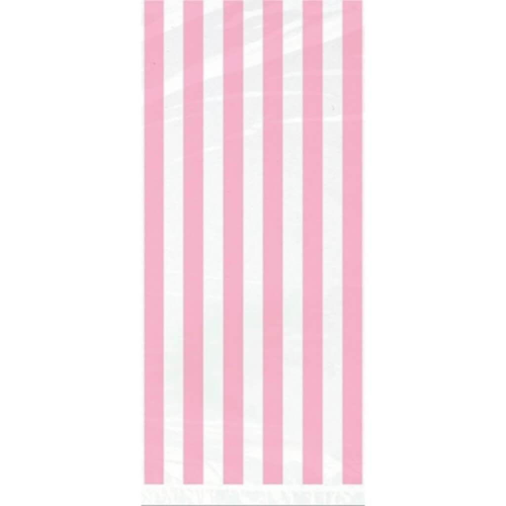 Cellophane Bags 20ct, Lovely Pink Stripes 