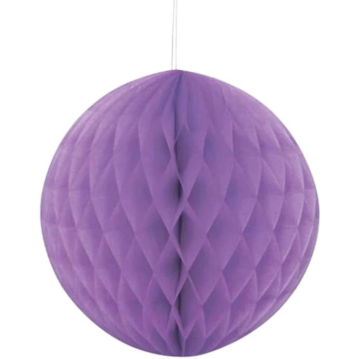 Honeycomb Ball 8in, Pretty Purple 