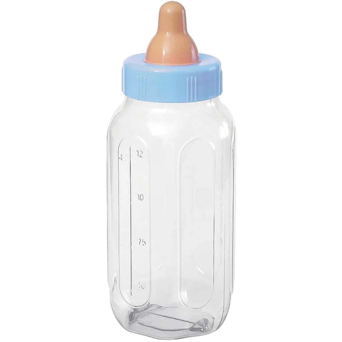 Blue Baby Bottle Bank, 11in 