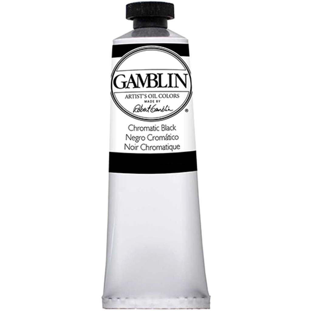 Gamblin Artist&#39;s Oil Colors Chromatic Black 15ml