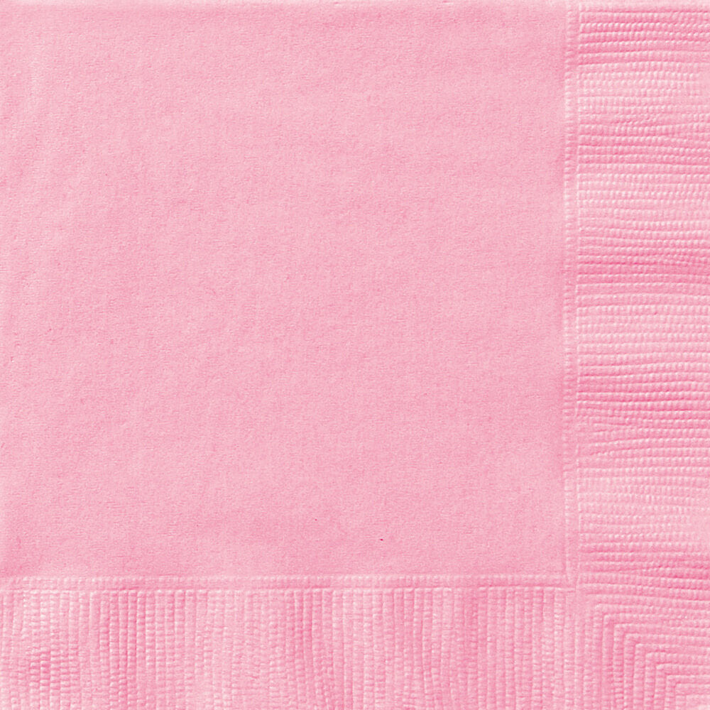 Lovely Pink Solid Lunch Napkins, 20ct 