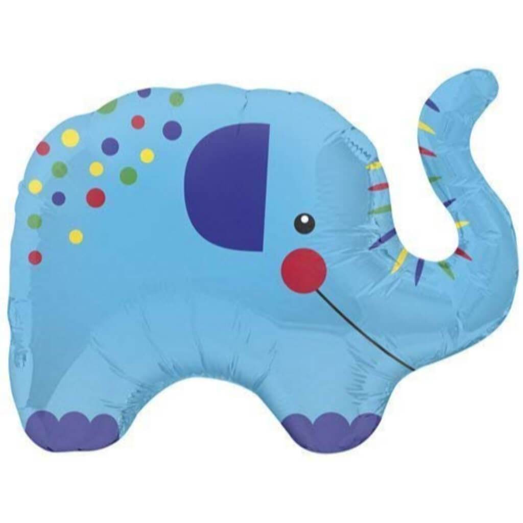 Little Elephant Foil Balloon 14in