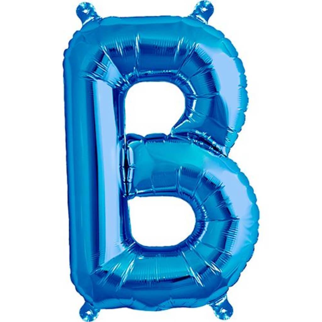 Foil Balloon Letter Y  16in Blue