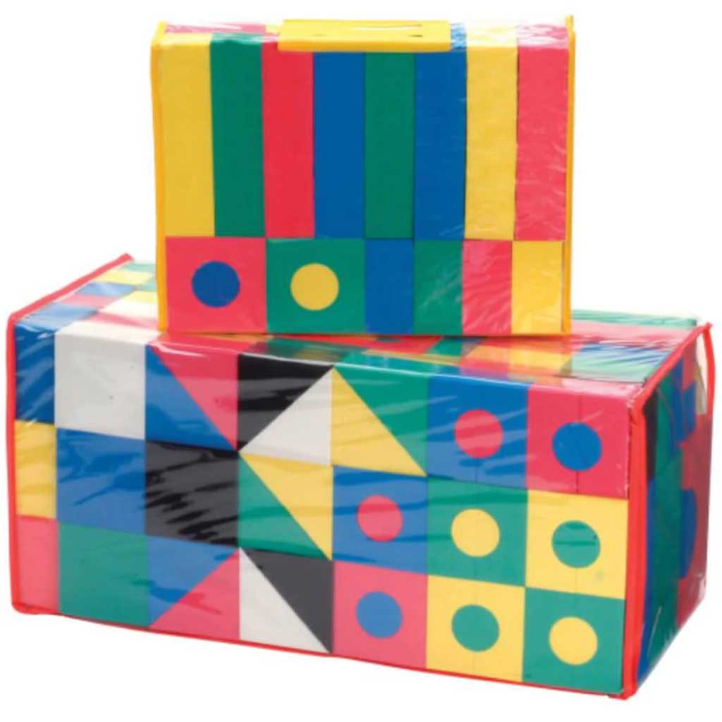 Wonderfoam Building Blocks Assorted primary Colors 40pcs