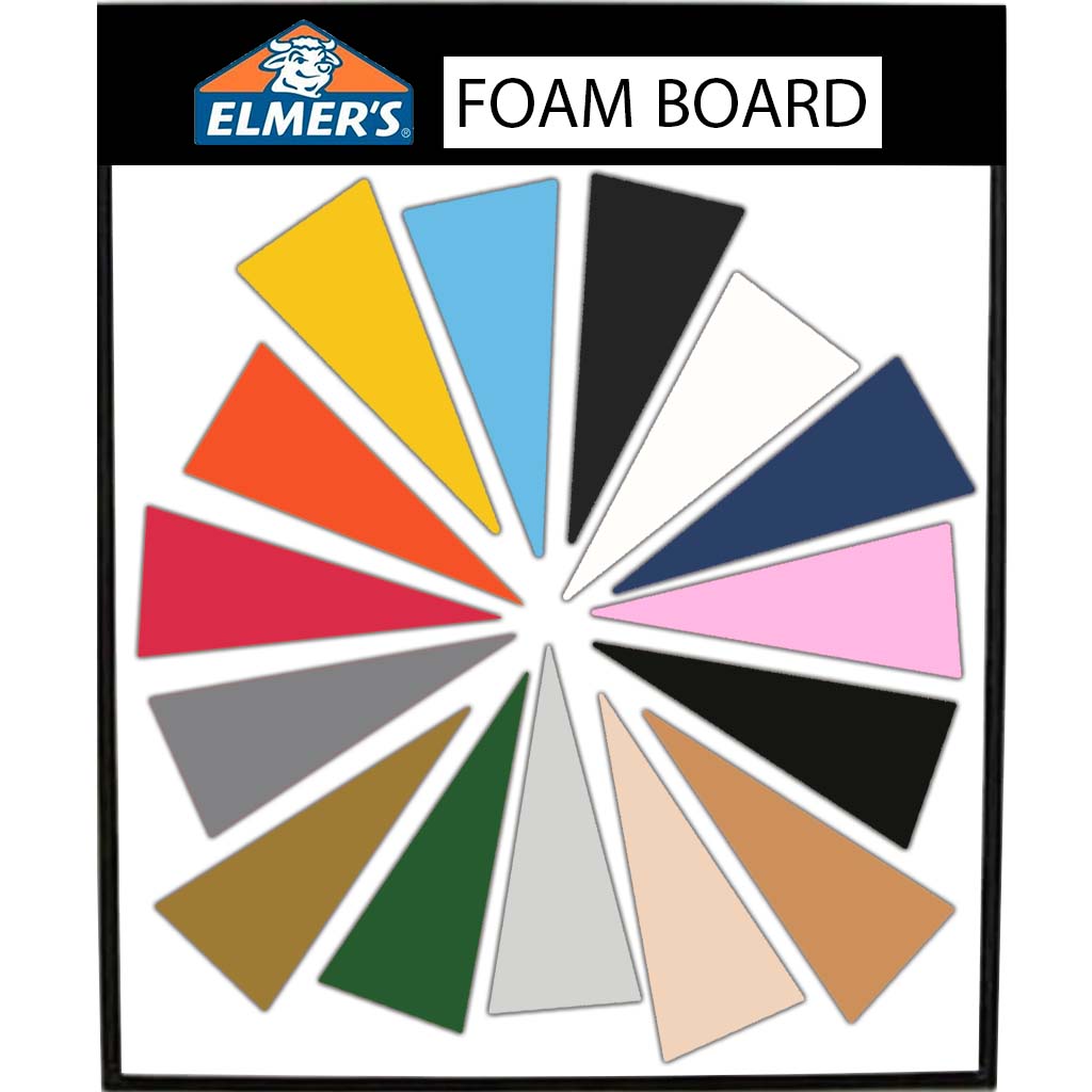 FOAM BOARD WHITE 3/16" 20IN X 28IN 