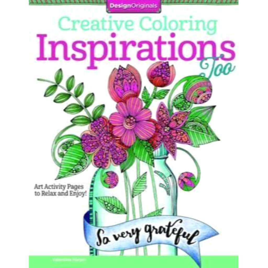 CREATIVE COLORING A SECOND CUP OF INSPIRATIONS BOOK