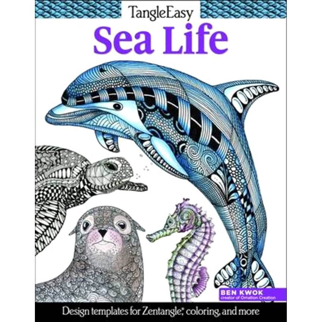 TANGLE EASY SEA LIFE BOOK