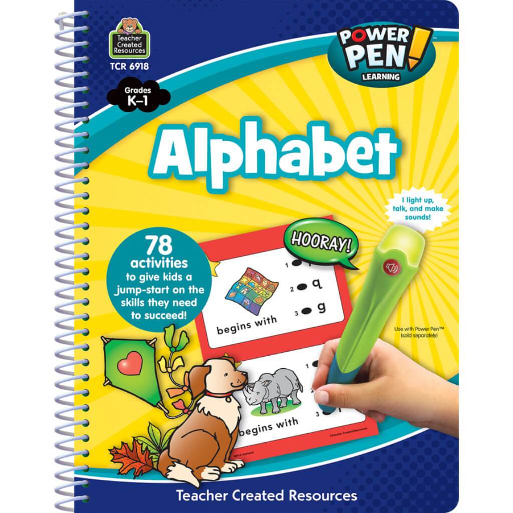 Power Pen Alphabet Learning Book Grade. K-1 