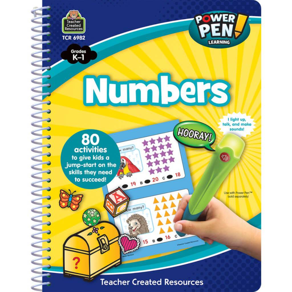 Power Pen Numbers Learning Book Grade. K-1 