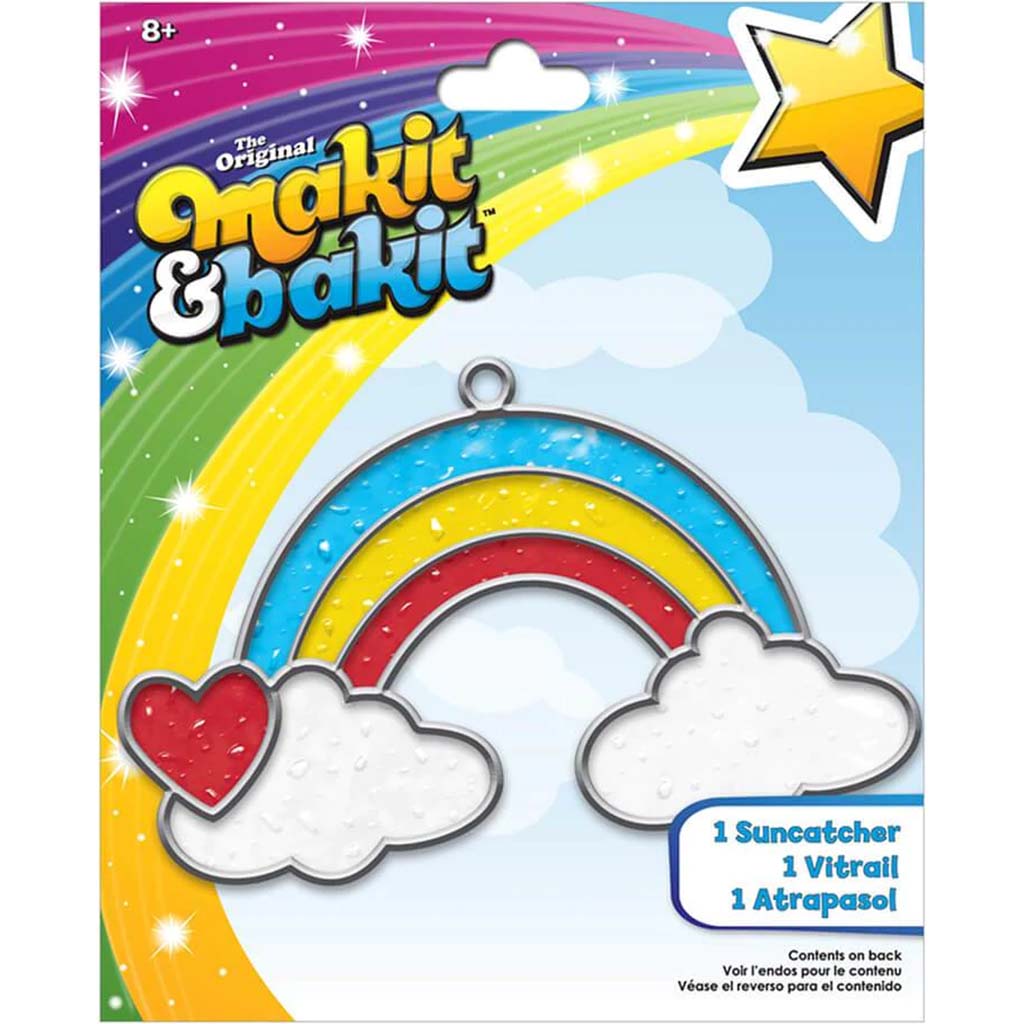 M&amp;B Suncatcher Rainbow with Clouds