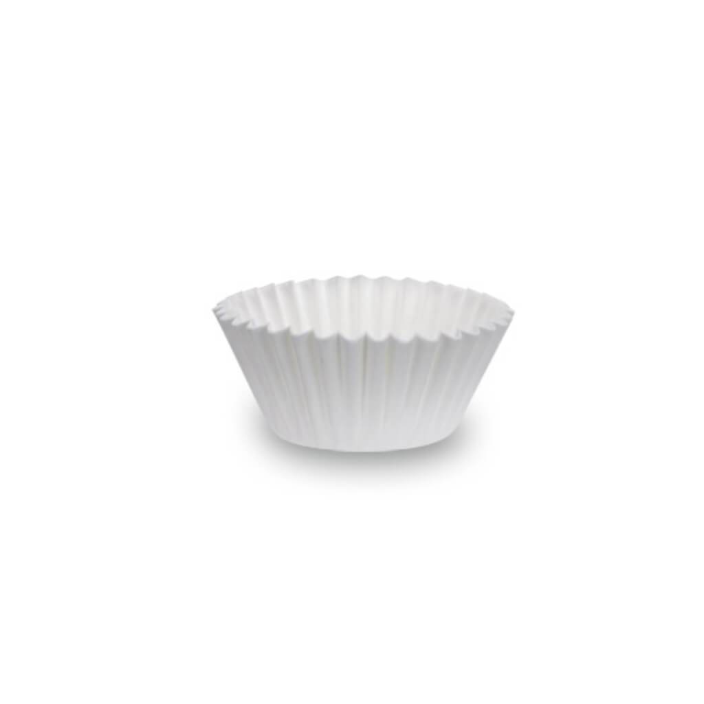 Elements Mini Baking Cups White 100 Count 1.5&quot; 