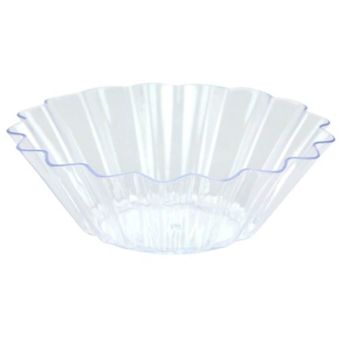 Mini Fanflair Dish 12 Count Clear 