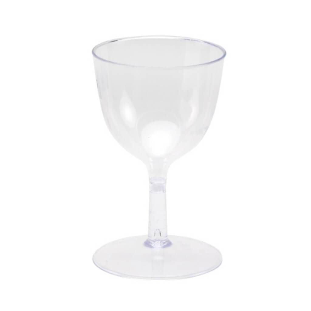 Mini Petite Wine Cup 10 Count Clear 