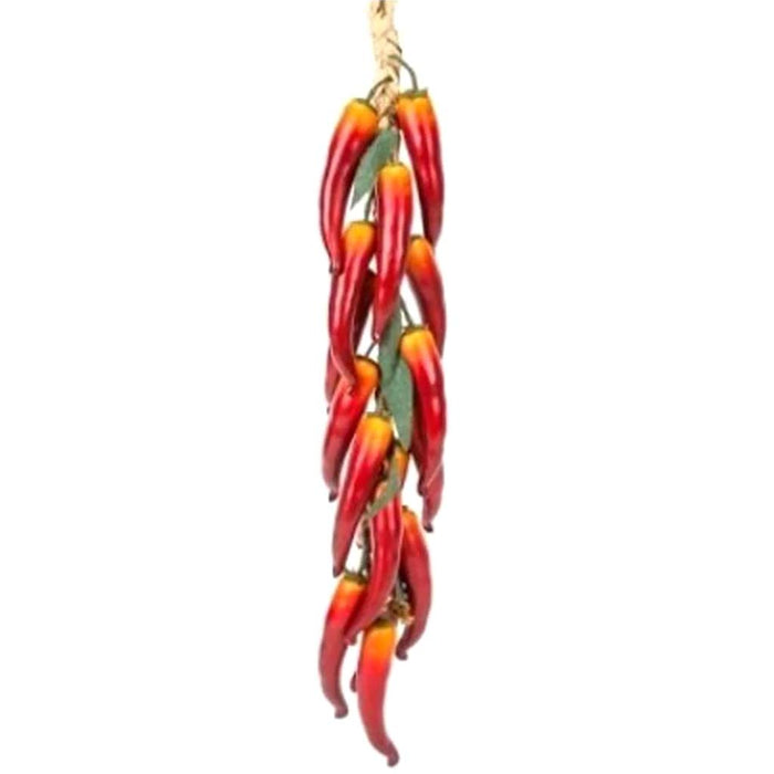 17"Strand of 16 Peppers(S) Red/Orange 