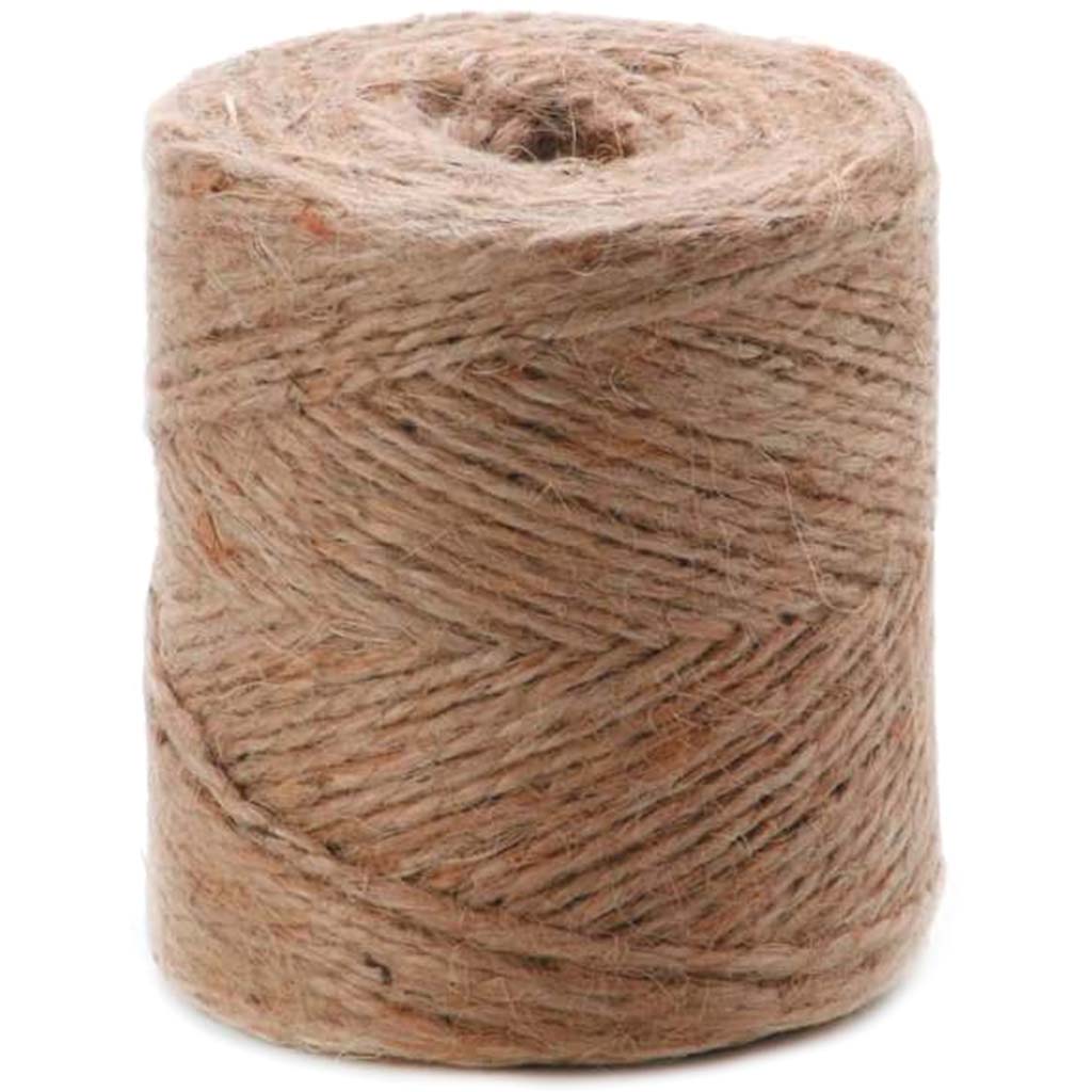 JUTE CORD 2PLY 400FT NATURAL 