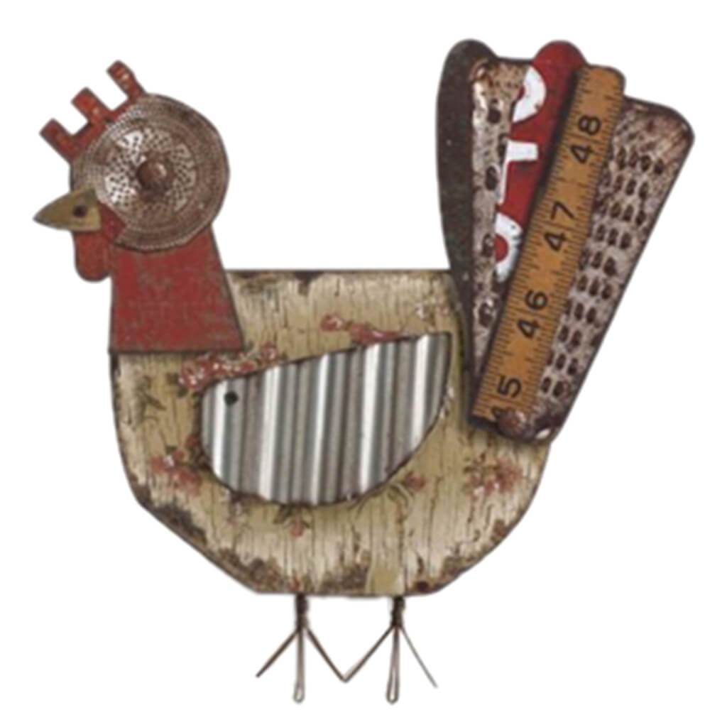 Mdf Rooster Wall Art 