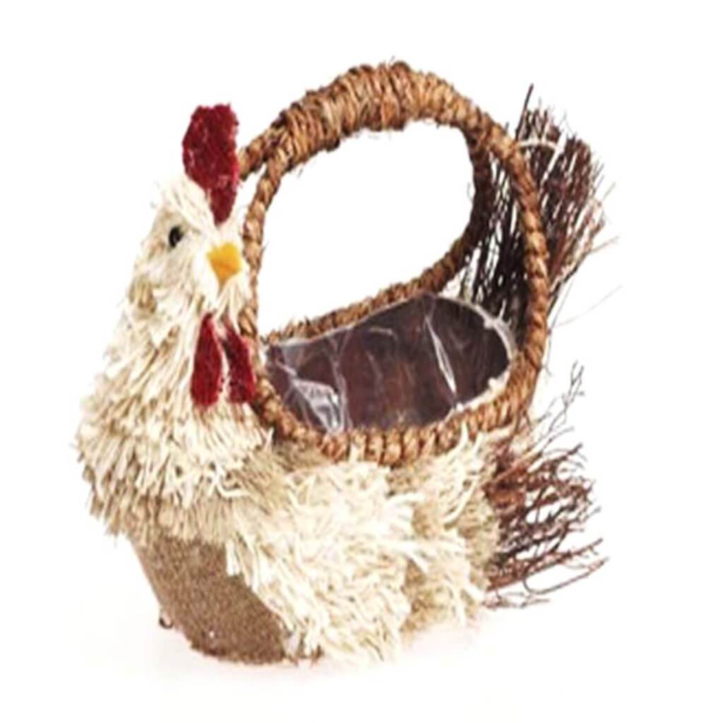 Farm To Table Rooster Basket 