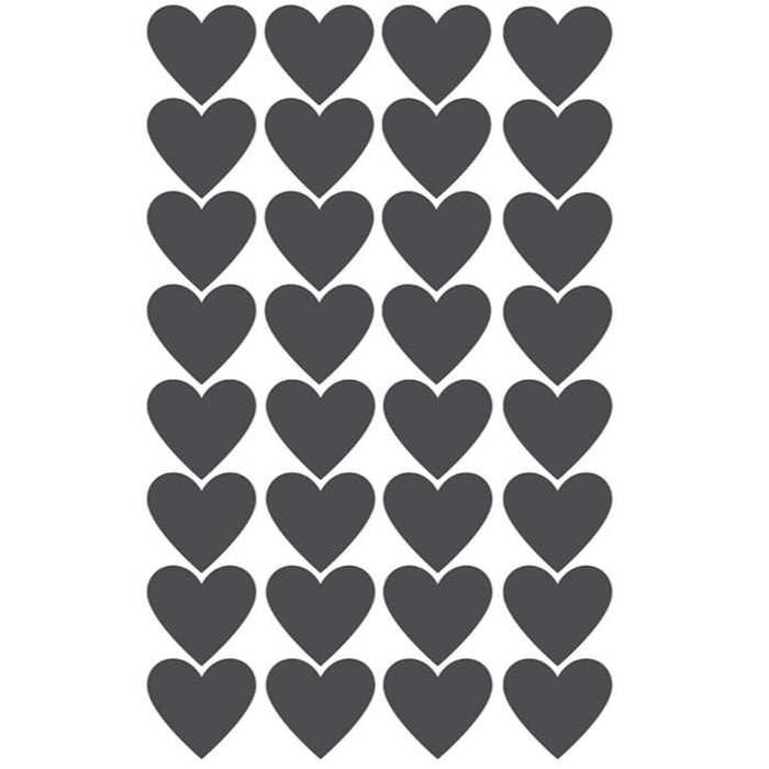 Chalkboard Vinyl Hearts