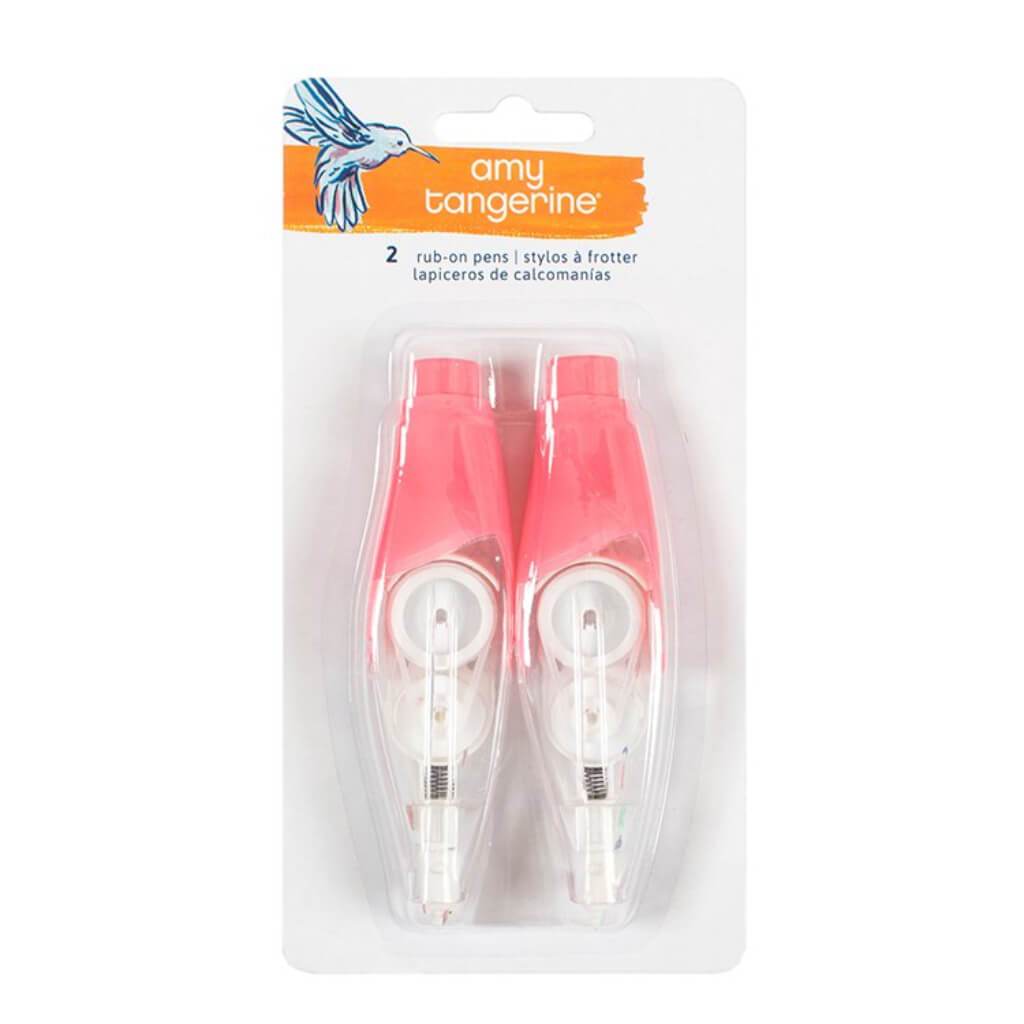 EMBELLISHMENT BETTER TOGETHER RUB ON PEN SET OF 2 