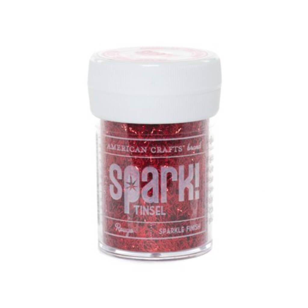 GLITTER SPARK TINSEL ROUGE 