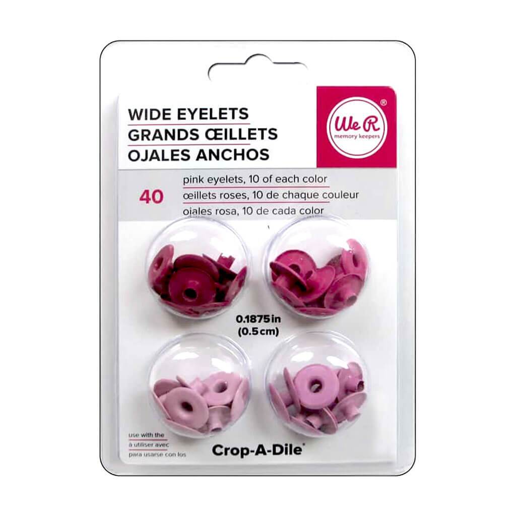 Wide Eyelets Aluminum Set of 40