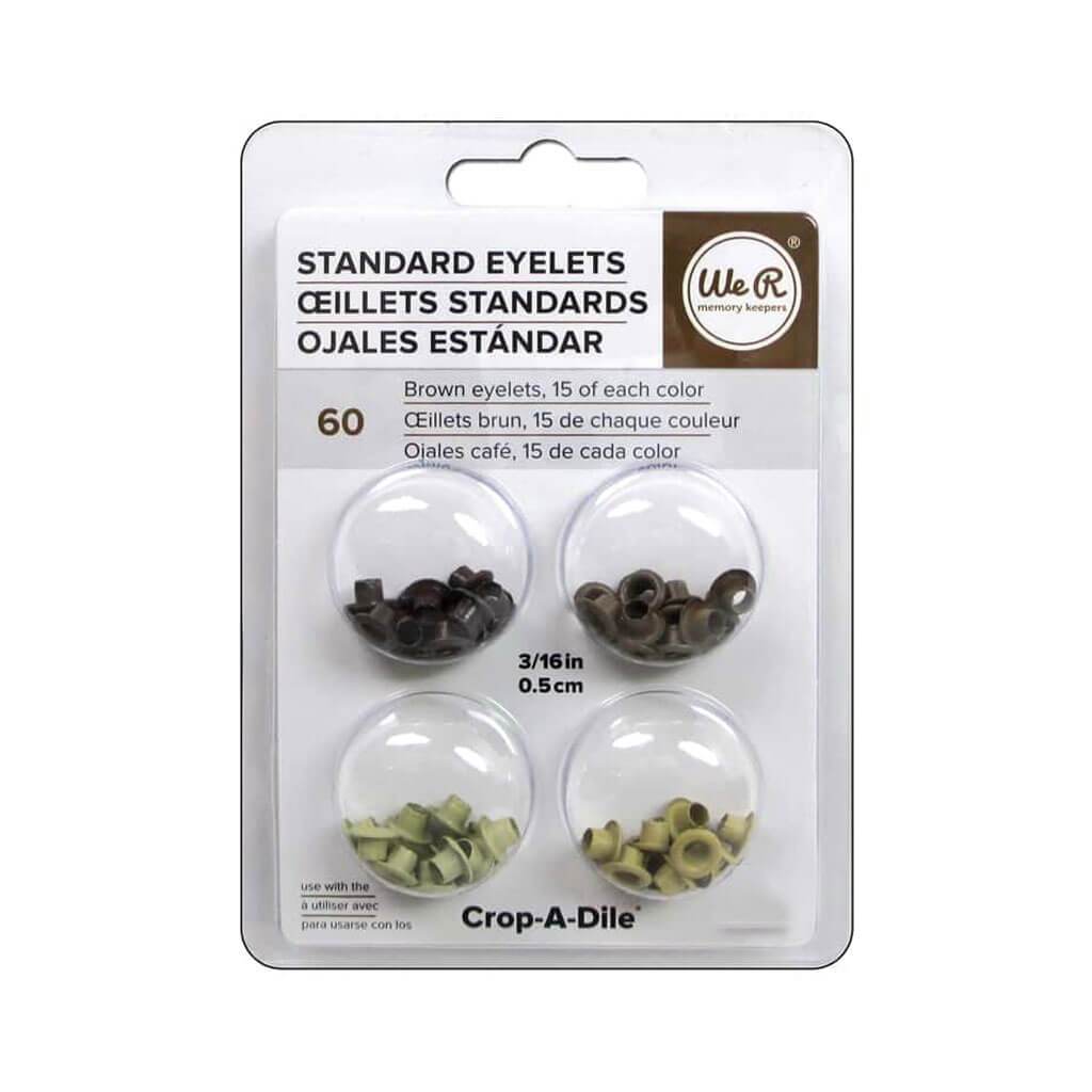 Standard Eyelets Aluminum Set of 60