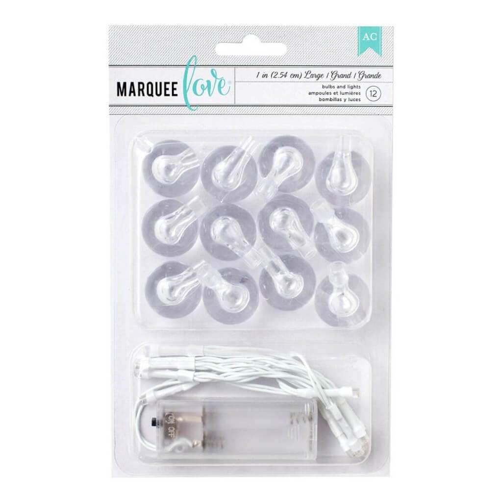 MARQUEE LIGHT KIT LARGE 12 BULBS 