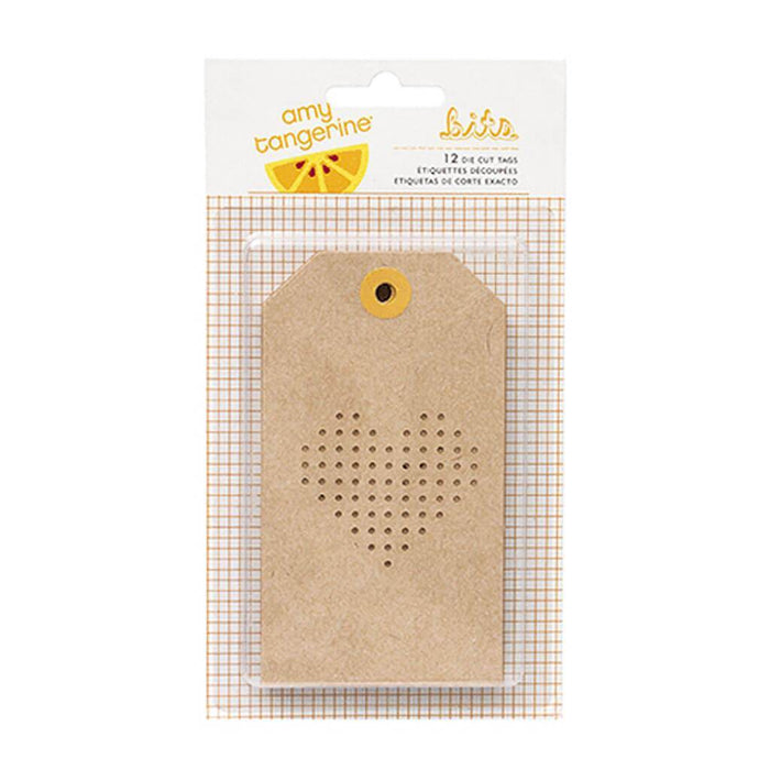Amy Tangerine Cut and Paste 12pcs Die Cuts Tags