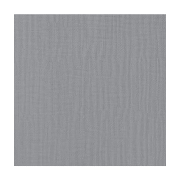 80lb Textured Cardstock 12in x 12in Ash