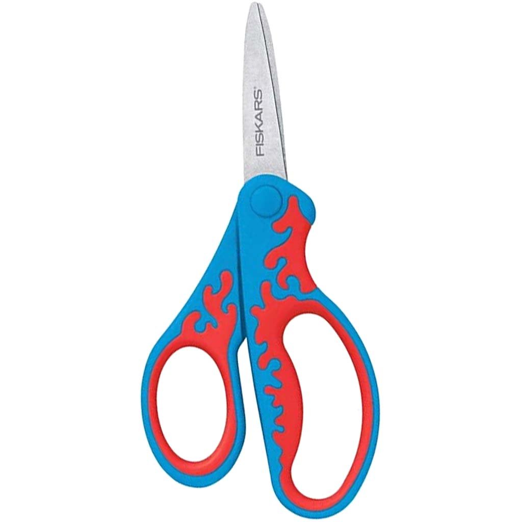 Kids Scissors Softgrip Left Handed Pointed-tip 5in 