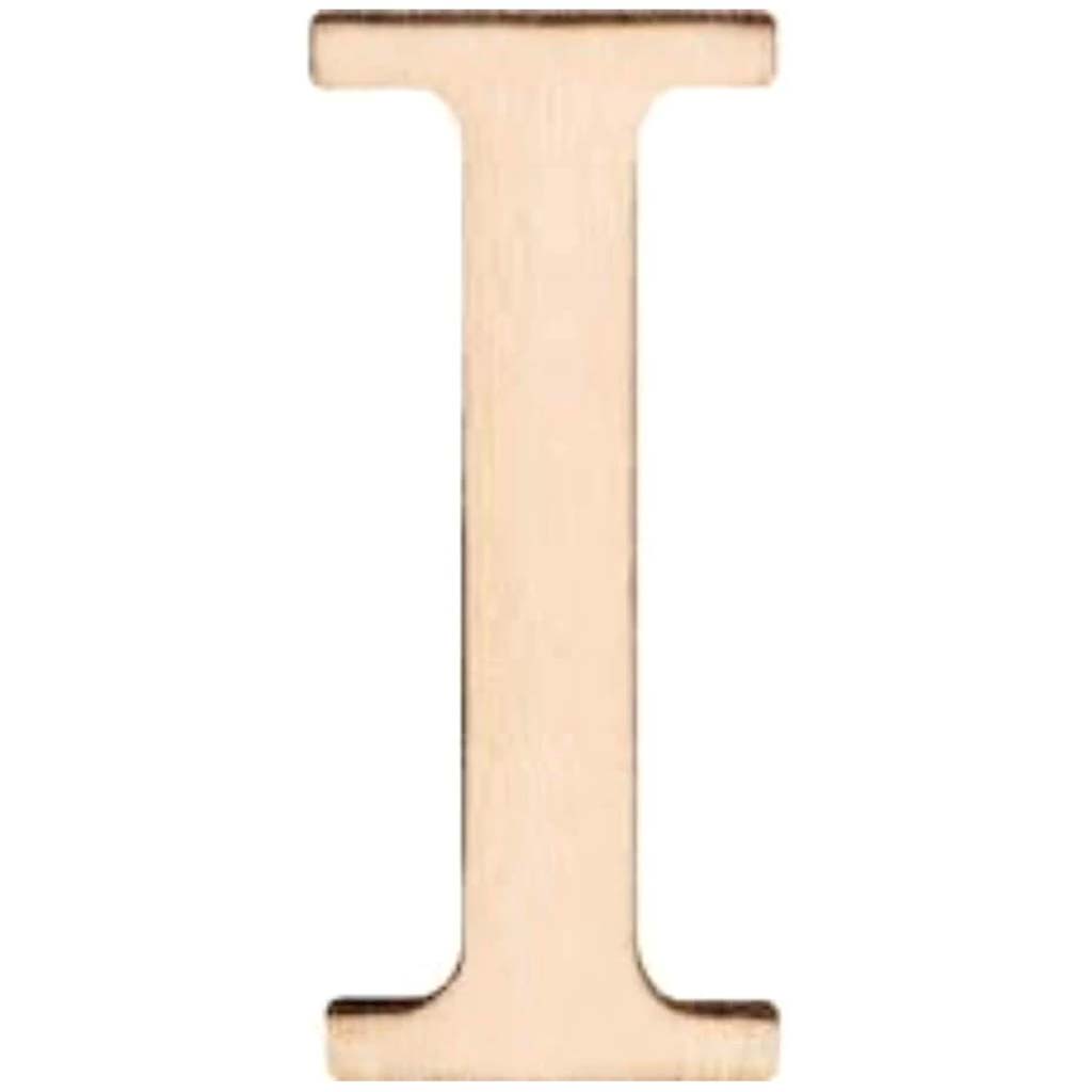 Wood Letter I 1.5in