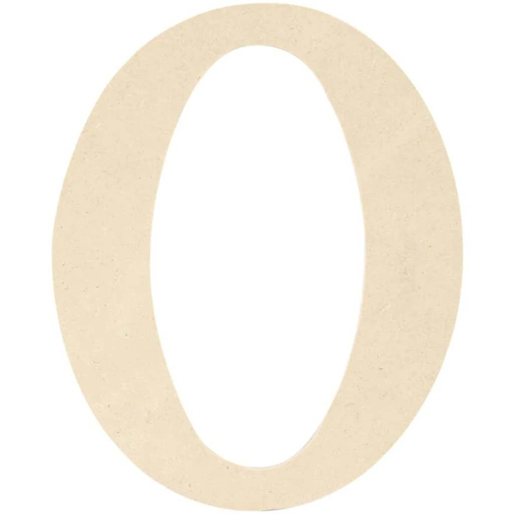 Wood Letter O 1.5in