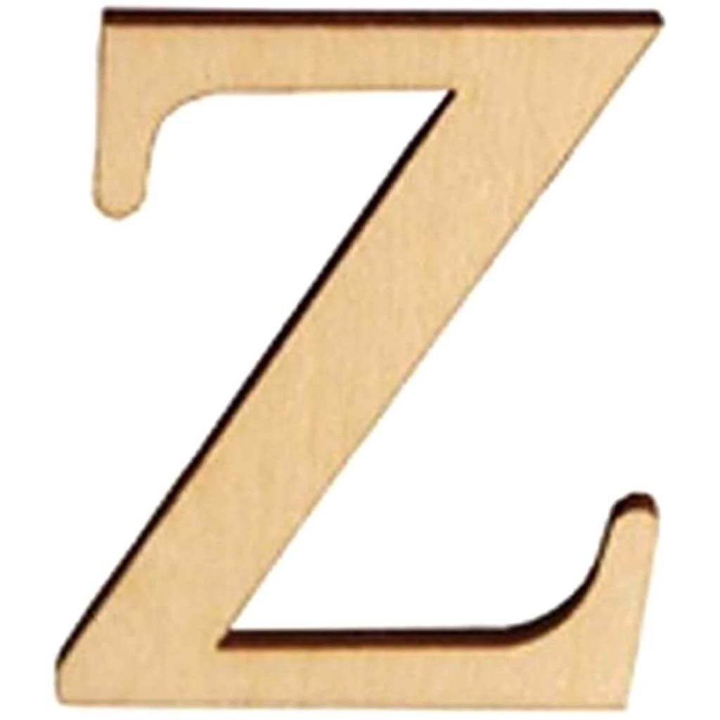 Wood Letter Z 1.5in