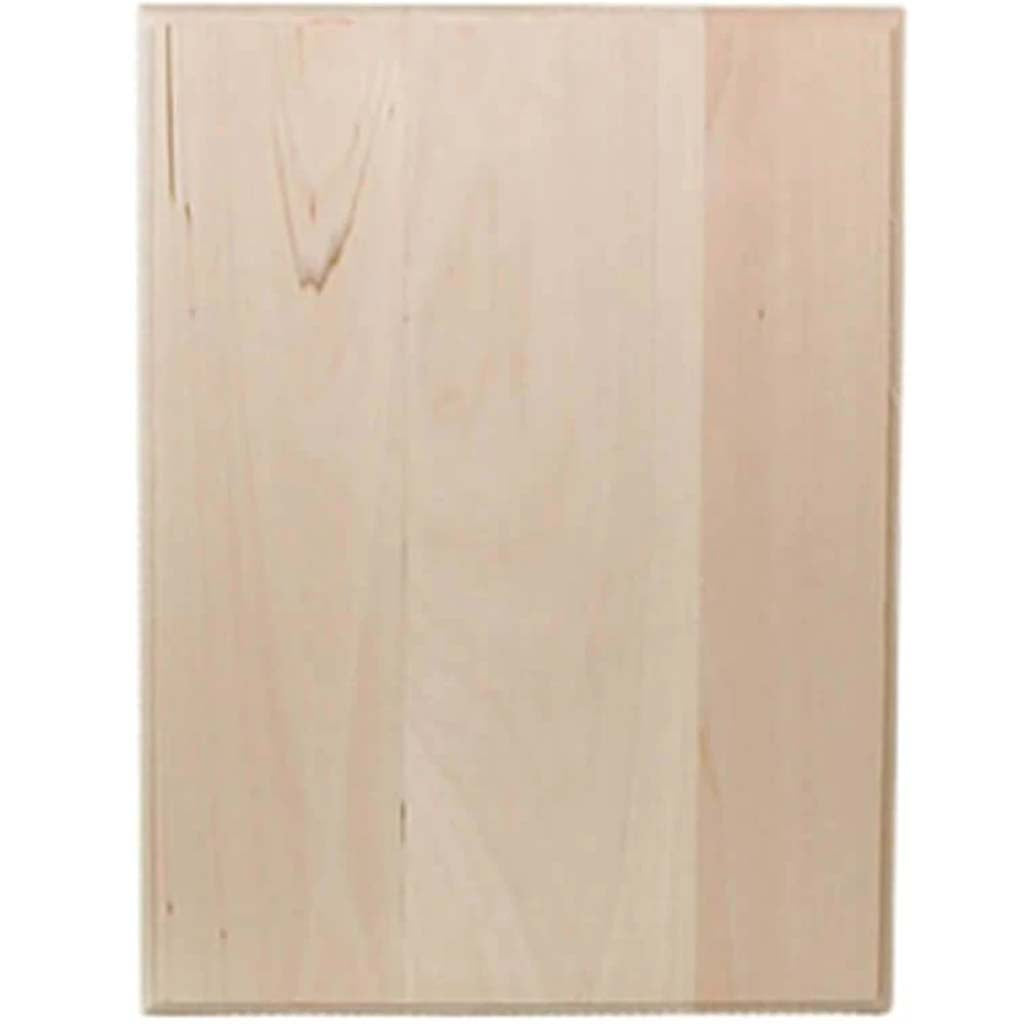 Basswood Rectangle Plaque 9in x 12in 