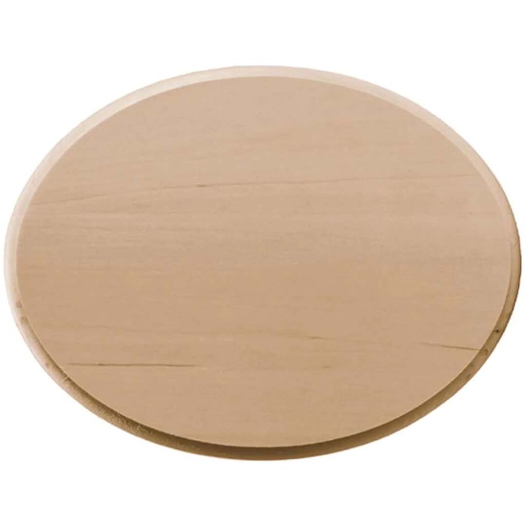 Basswood Oval Plaque 6in x 8in 