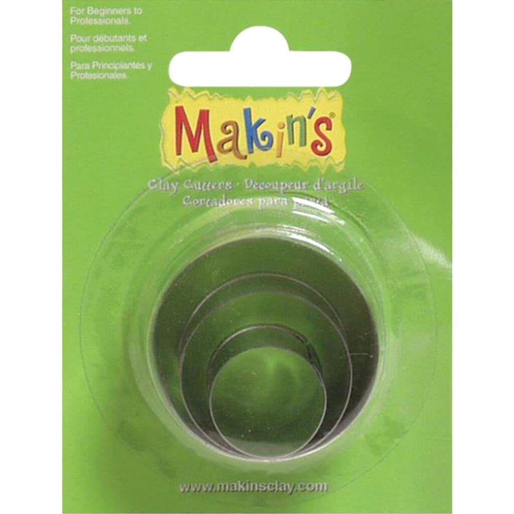 Makin's Clay Cutters 3/Pkg Round