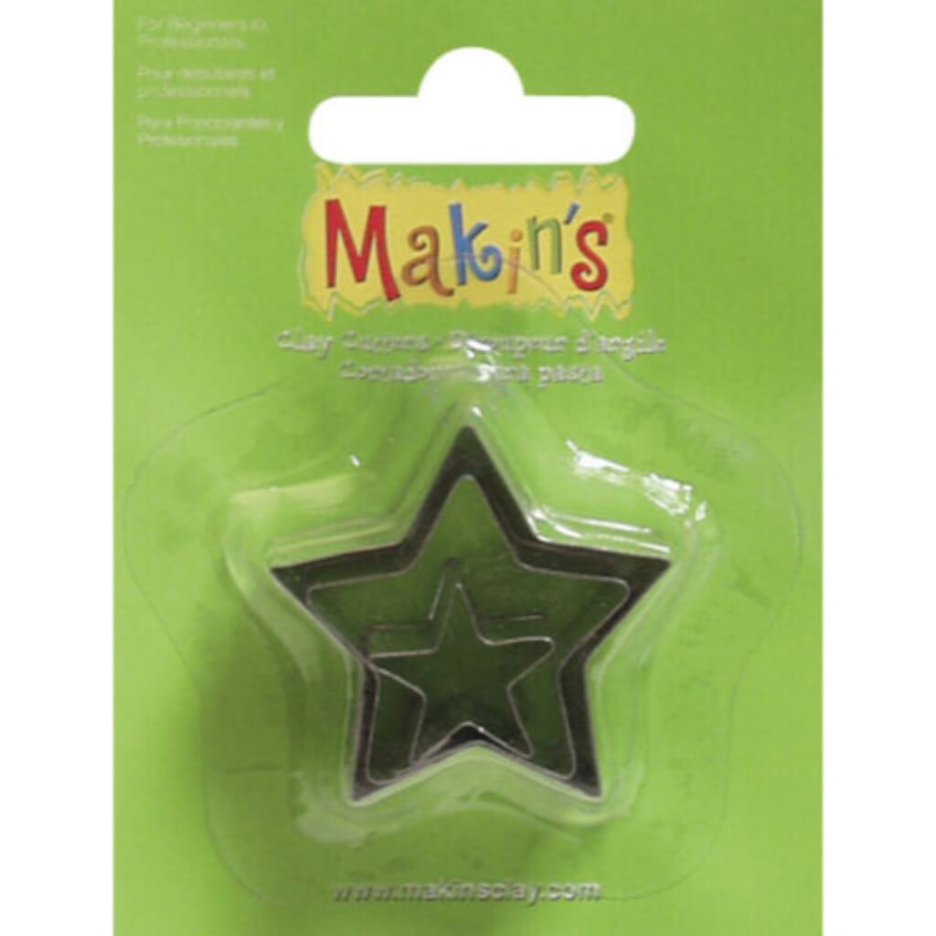 Makin's Clay Cutters 3/Pkg Star