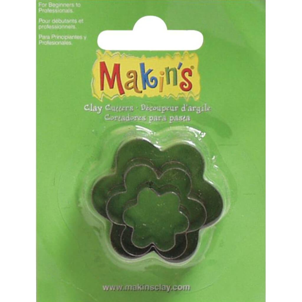 Makin's Clay Cutters 3/Pkg Flower