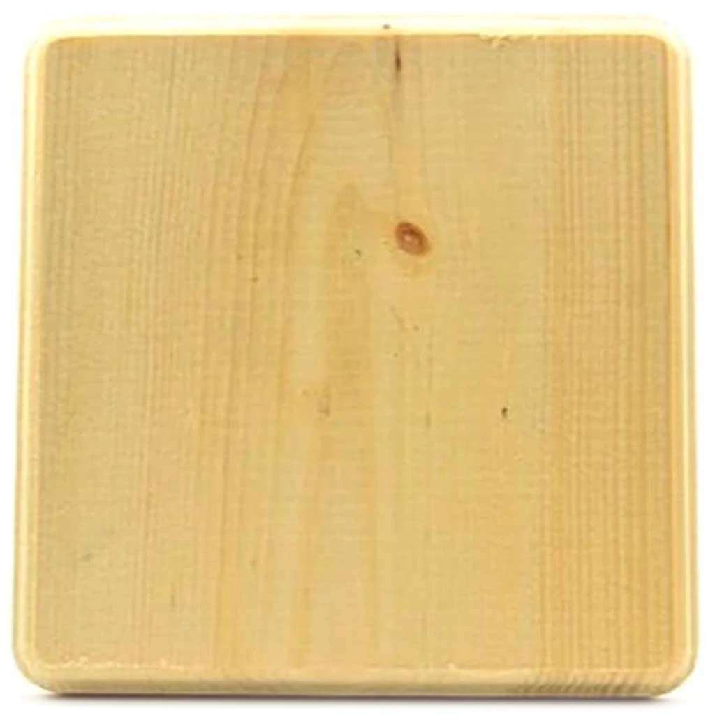 Pine Square Plaque 6.75in x 6.75in 